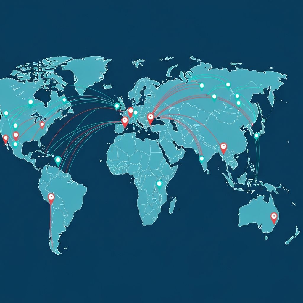 Global logistics network
